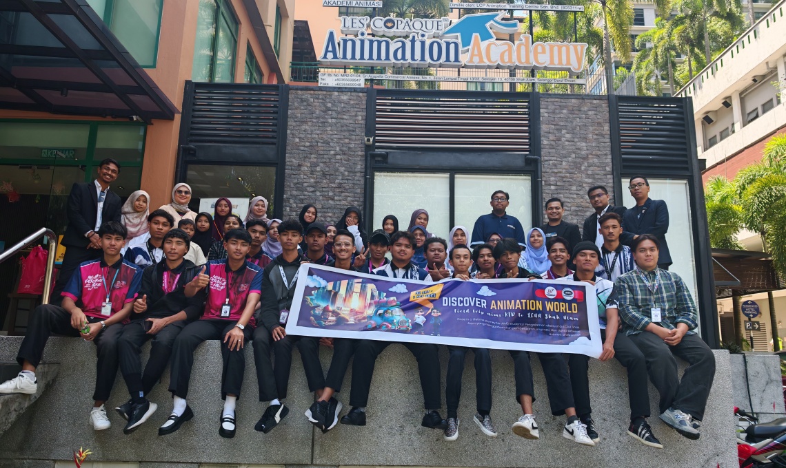 LAWATAN ILMIAH PERSATUAN AIMS KE LES’ COPAQUE ANIMATION ACADEMY DAN MUZIUM SENI NEGARA