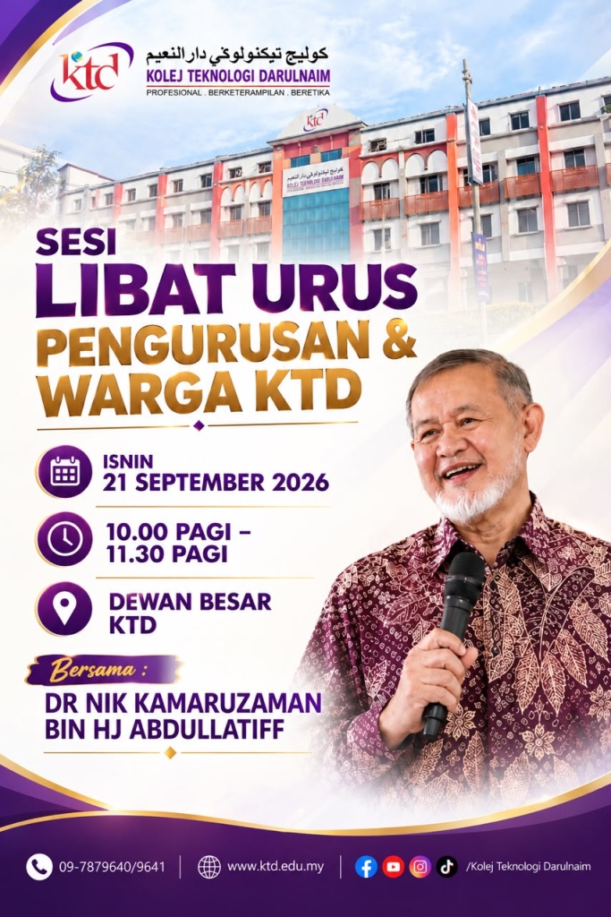 sesi libat urus pengurusan dan warga KTD